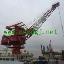 China Manufacturer Hydraulic Boat Capture Crane for Sale